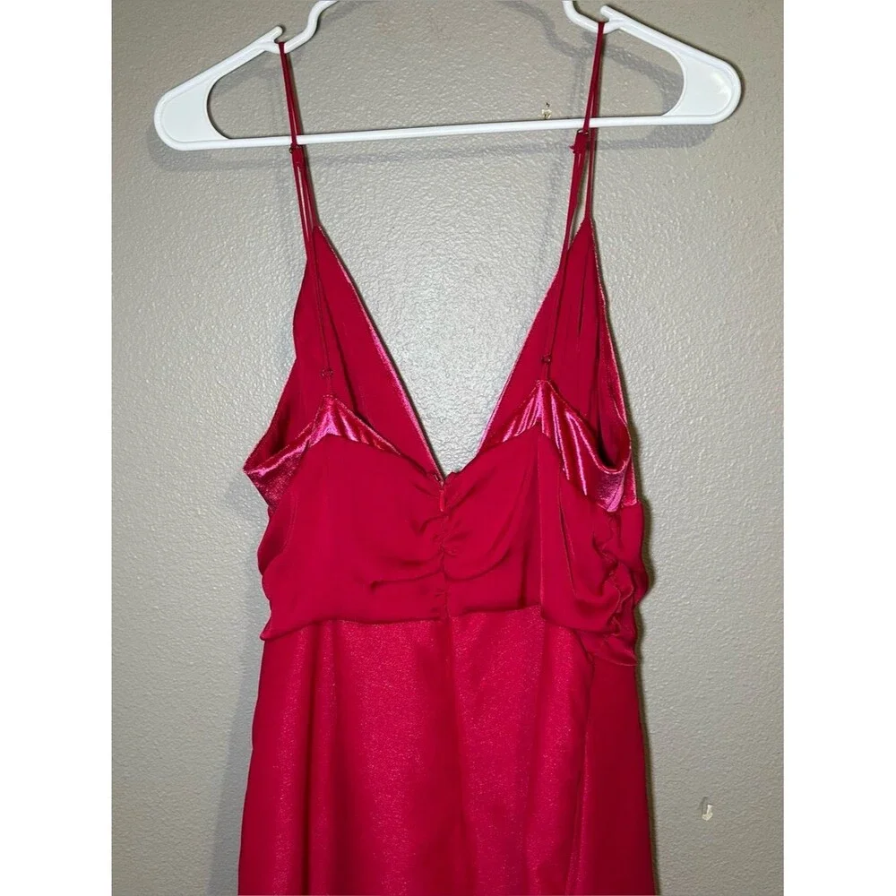 NEW Free People Skylie Saylor Pink Colorblock Going Out Romper Women’s Size 12